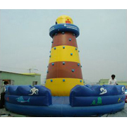 inflatable climbing bouncer